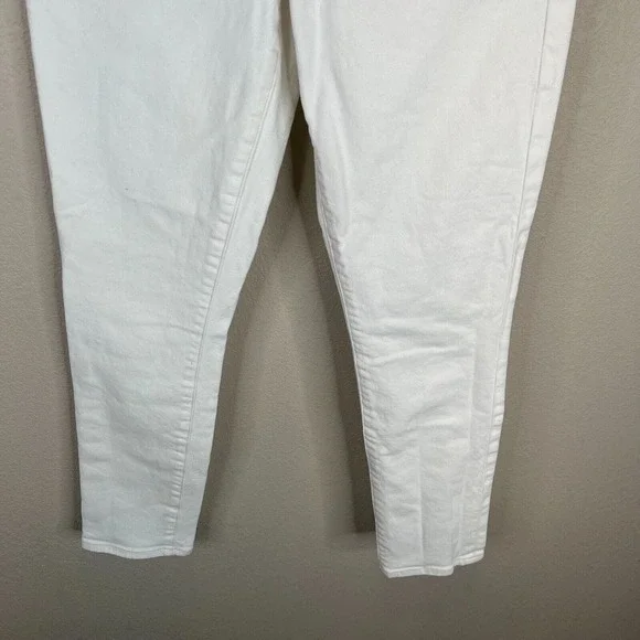 Citizen of Humanity Women's Olivia High Rise Slim Ankle Jeans White Size 25 - Picture 6 of 16